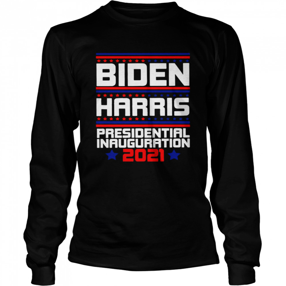 Biden Harris Presidential Inauguration 2021 Long Sleeved T-shirt