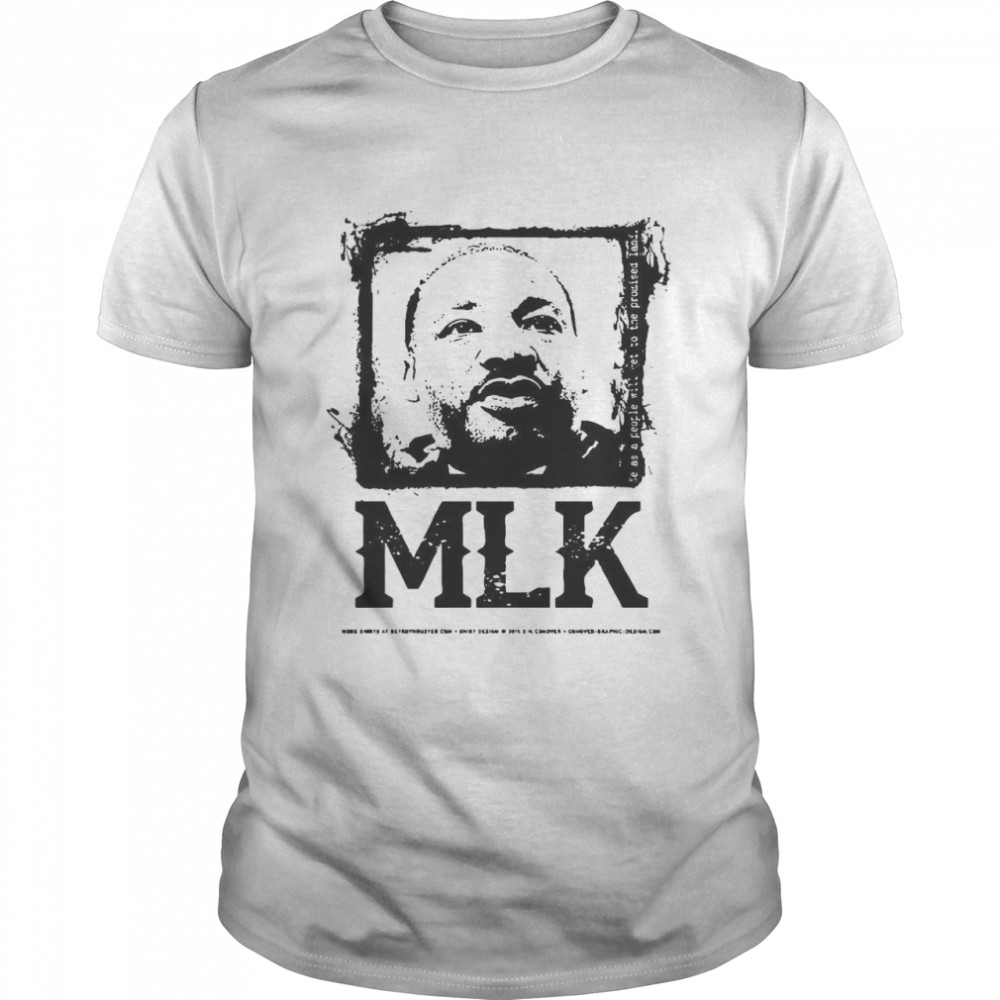 Black Portrait Martin Luther King MLK shirt