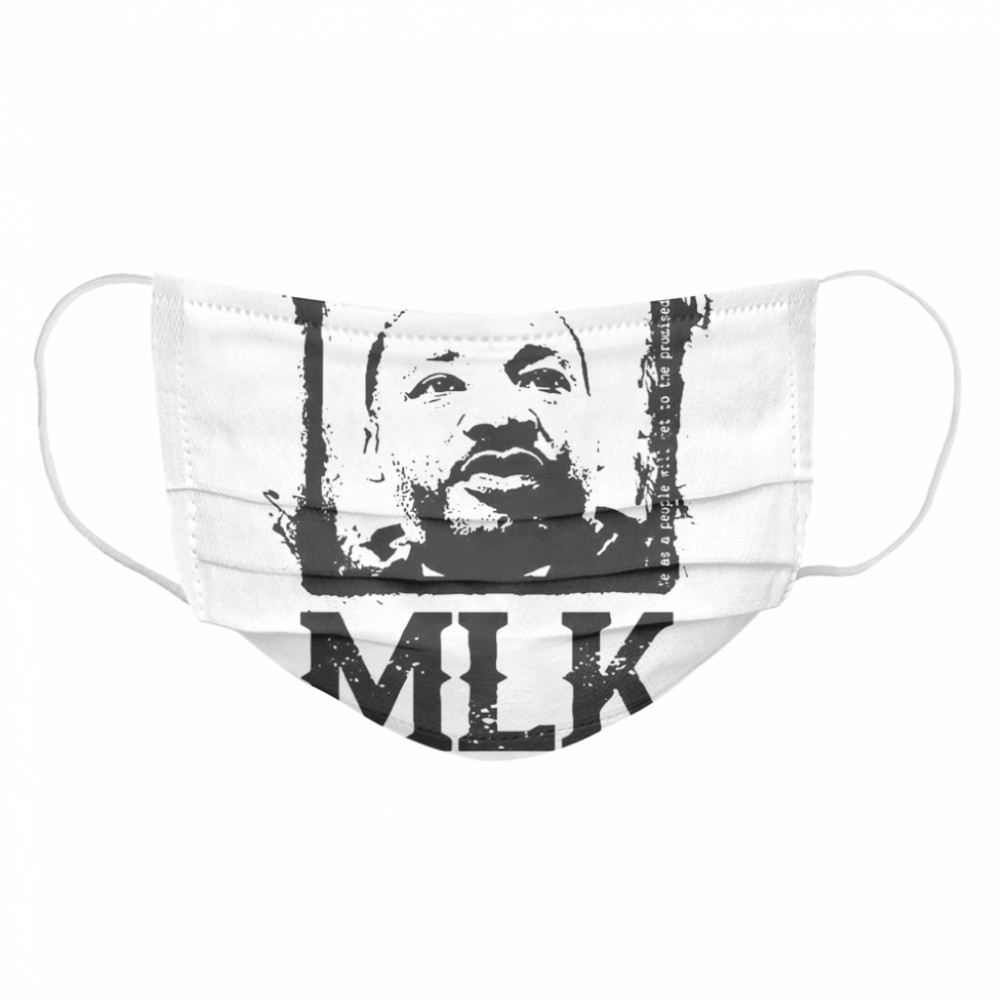 Black Portrait Martin Luther King MLK  Cloth Face Mask