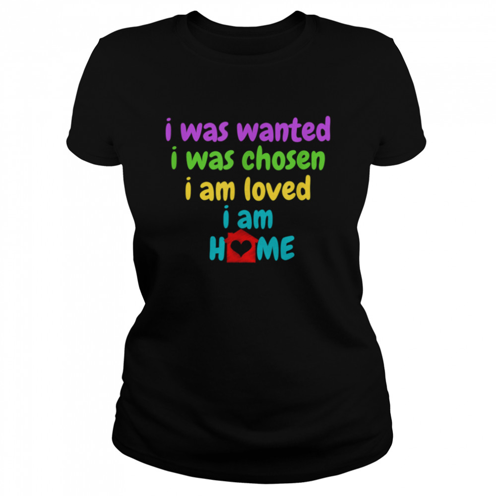 Child Adoption New Family Home  Classic Women's T-shirt