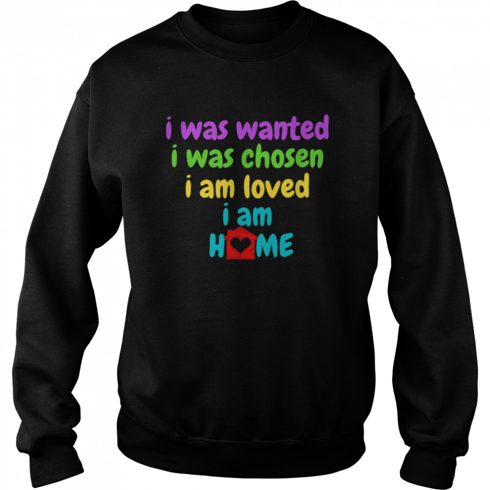 Child Adoption New Family Home  Unisex Sweatshirt