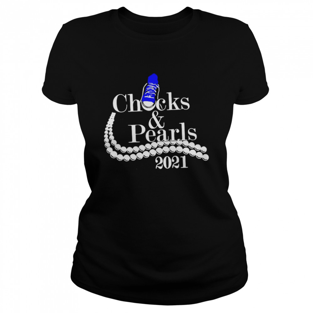 Chucks and pearls 2021  Classic Women's T-shirt