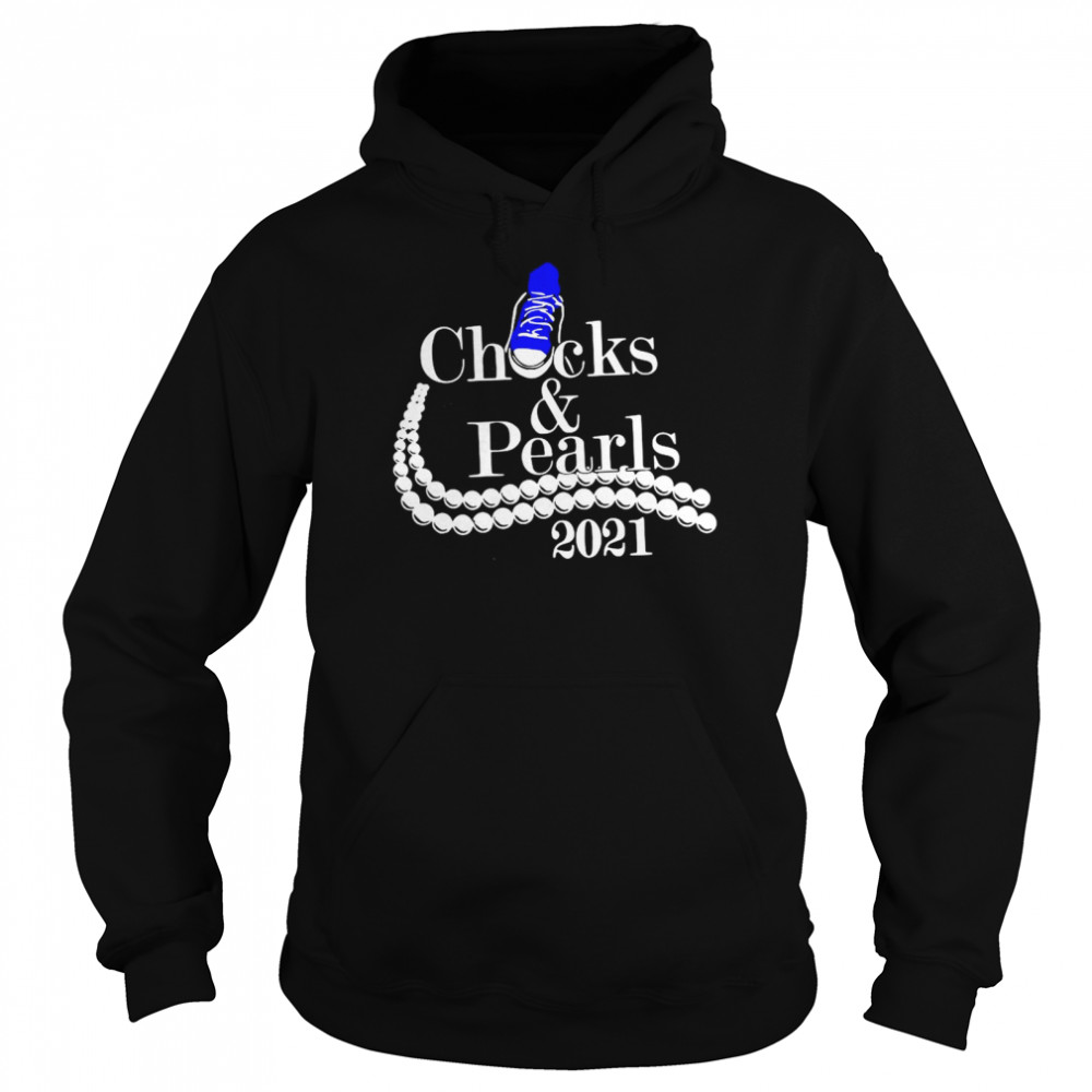 Chucks and pearls 2021  Unisex Hoodie