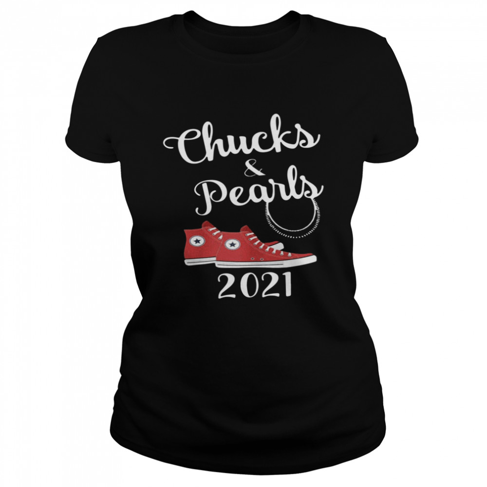 Chucks and pearls 2021 tee  Classic Women's T-shirt