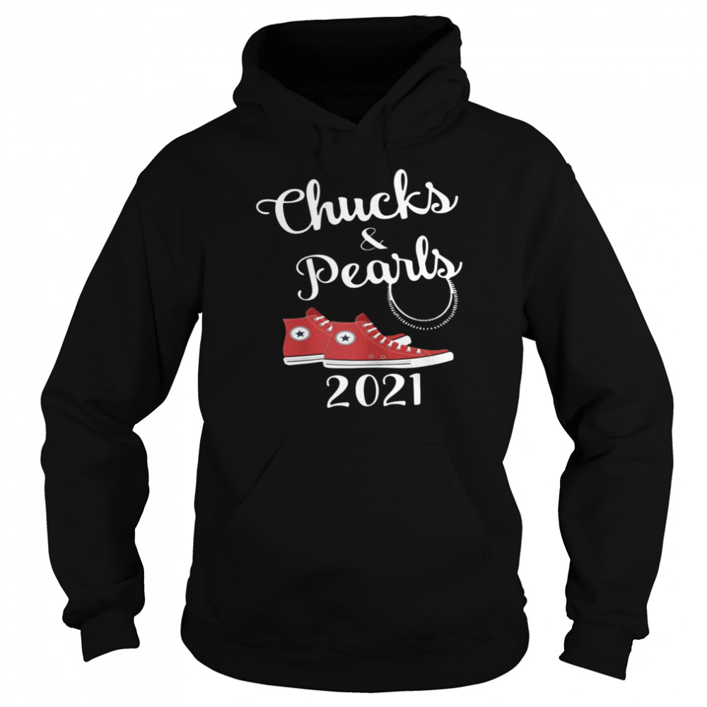 Chucks and pearls 2021 tee  Unisex Hoodie