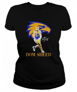 Dom Sheed Player Of Team Philadelphia Eagles Football Signature  Classic Women's T-shirt