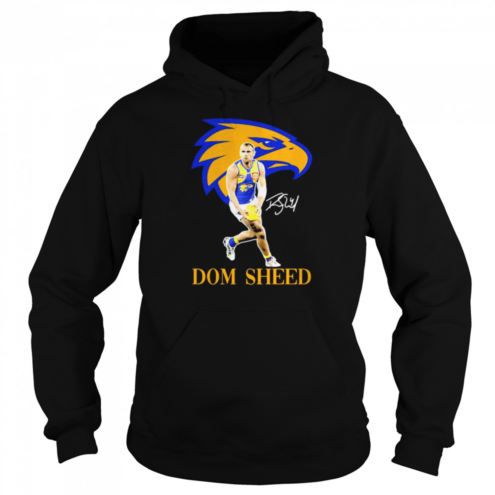 Dom Sheed Player Of Team Philadelphia Eagles Football Signature  Unisex Hoodie