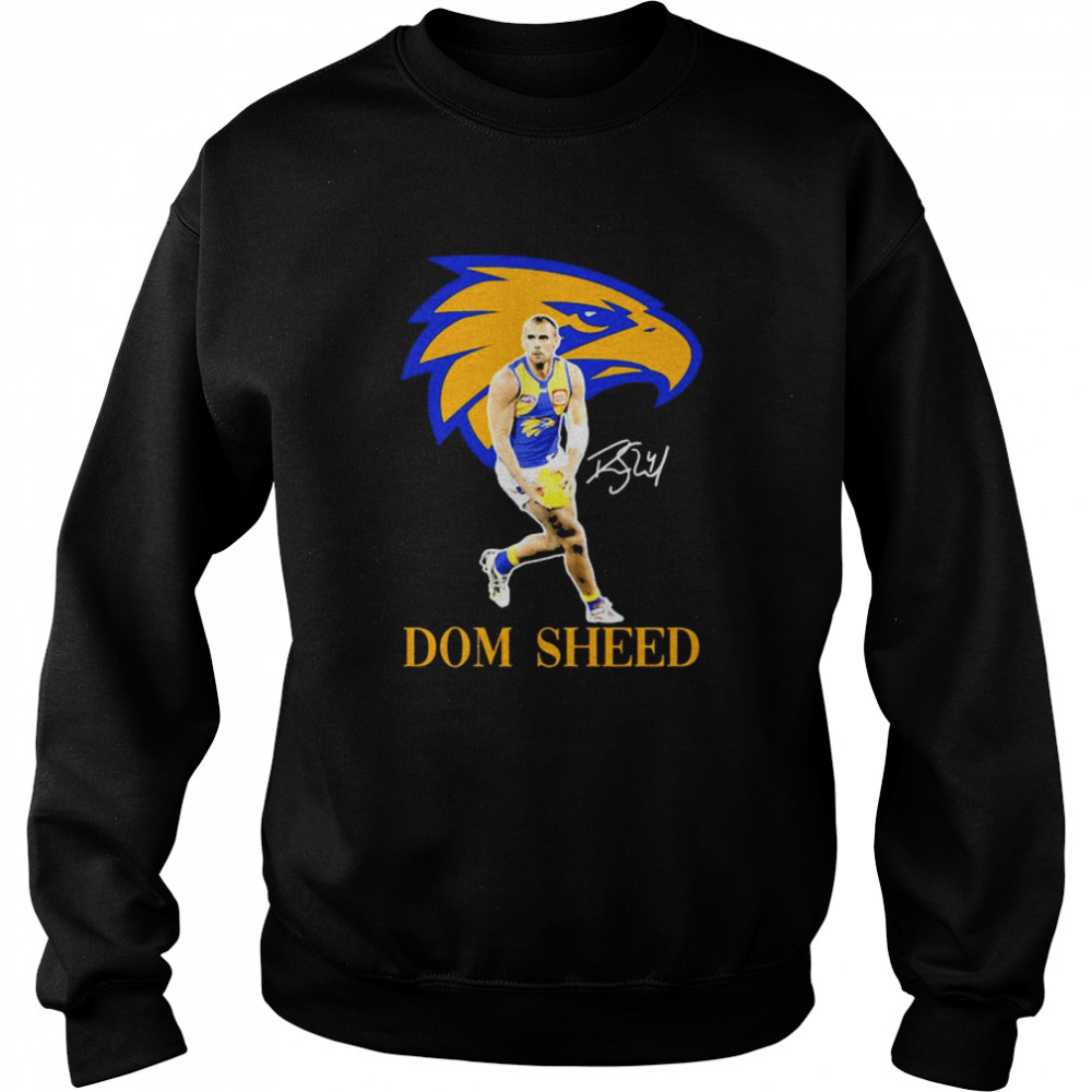 Dom Sheed Player Of Team Philadelphia Eagles Football Signature  Unisex Sweatshirt