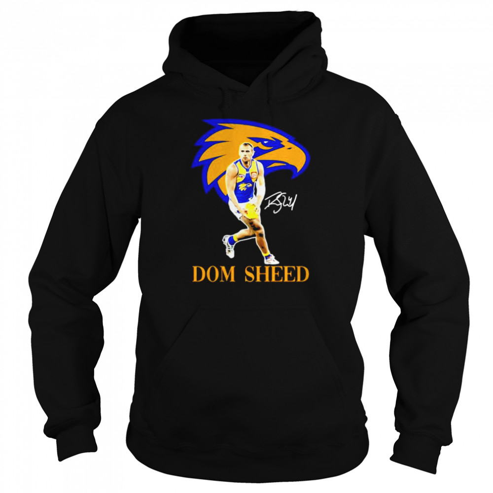 Dom sheed player of team philadelphia eagles football signature Unisex Hoodie