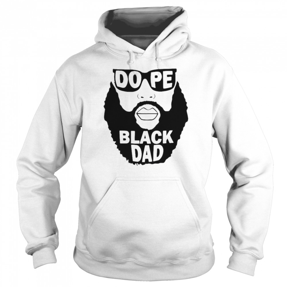 Dope Black Dad Unisex Hoodie