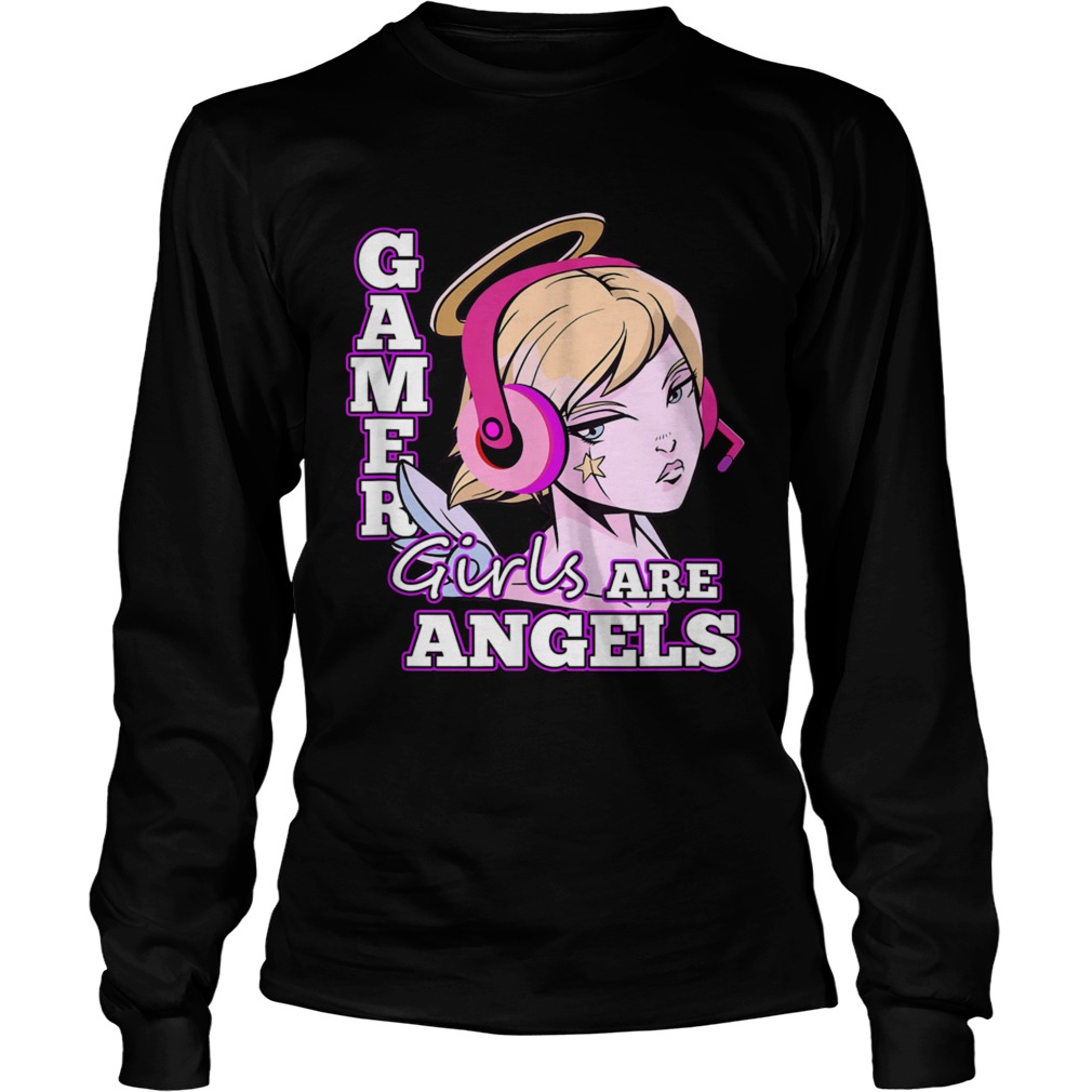 Gamer Girls Are Angels  Long Sleeve