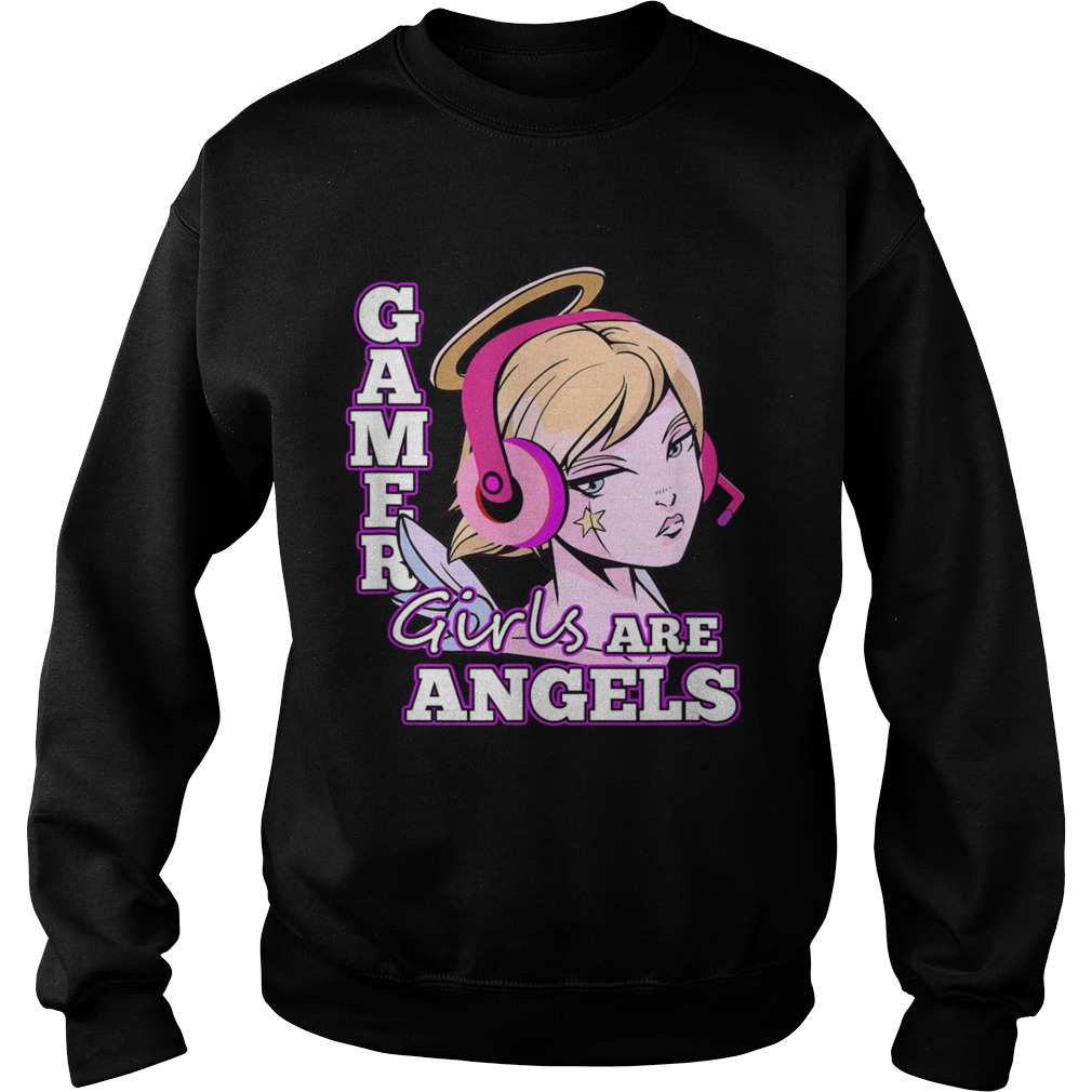 Gamer Girls Are Angels  Sweatshirt