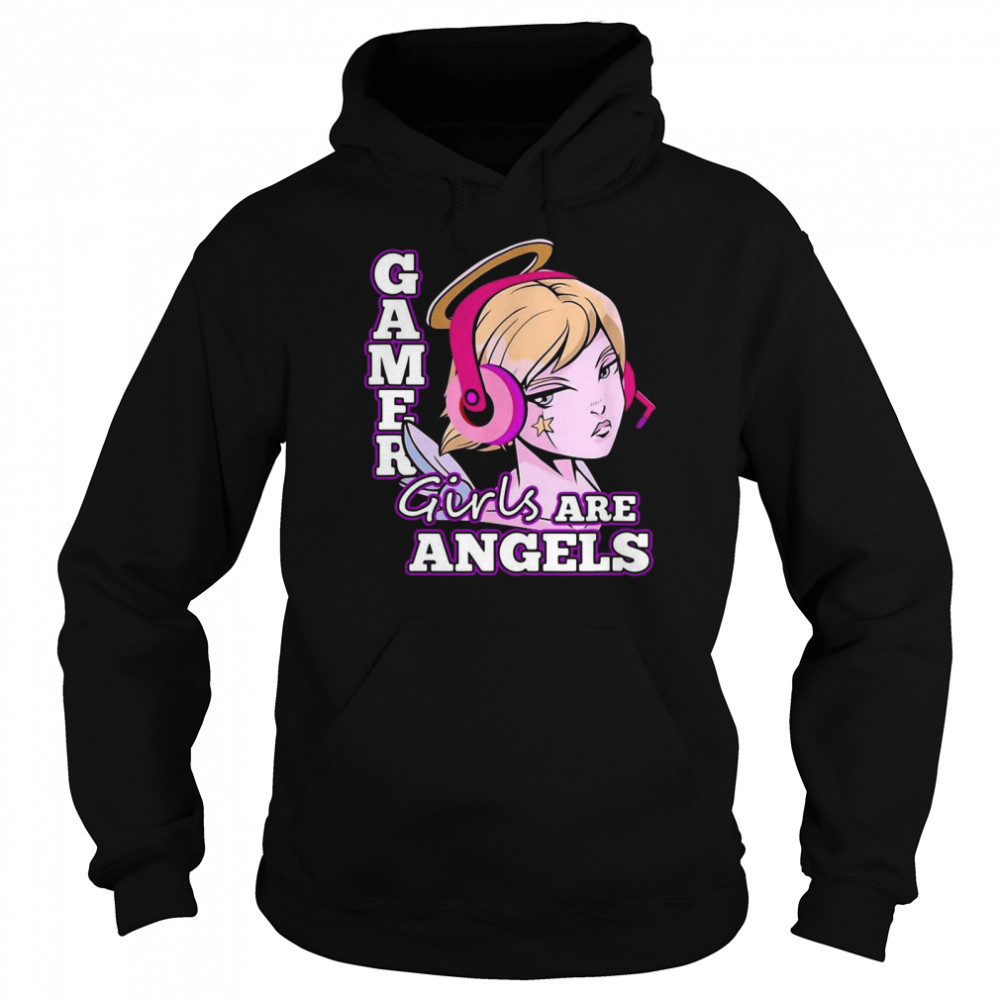 Gamer Girls Are Angels Unisex Hoodie