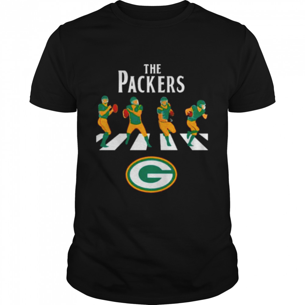 Green bay packers abbey road 2021 shirt