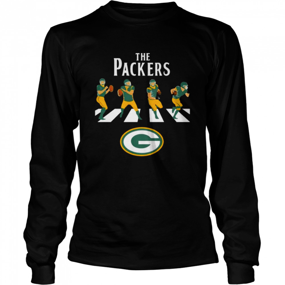 Green bay packers abbey road 2021  Long Sleeved T-shirt