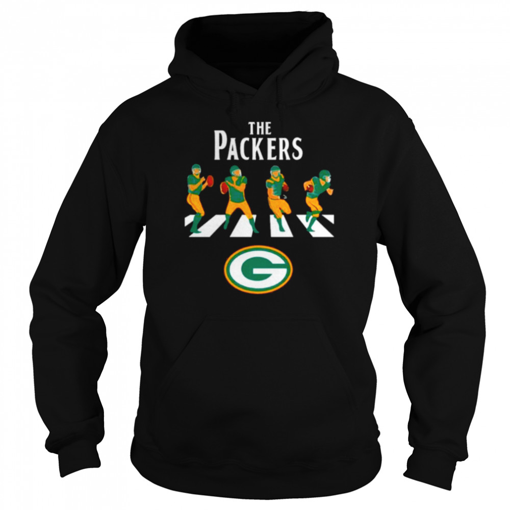 Green bay packers abbey road 2021 Unisex Hoodie