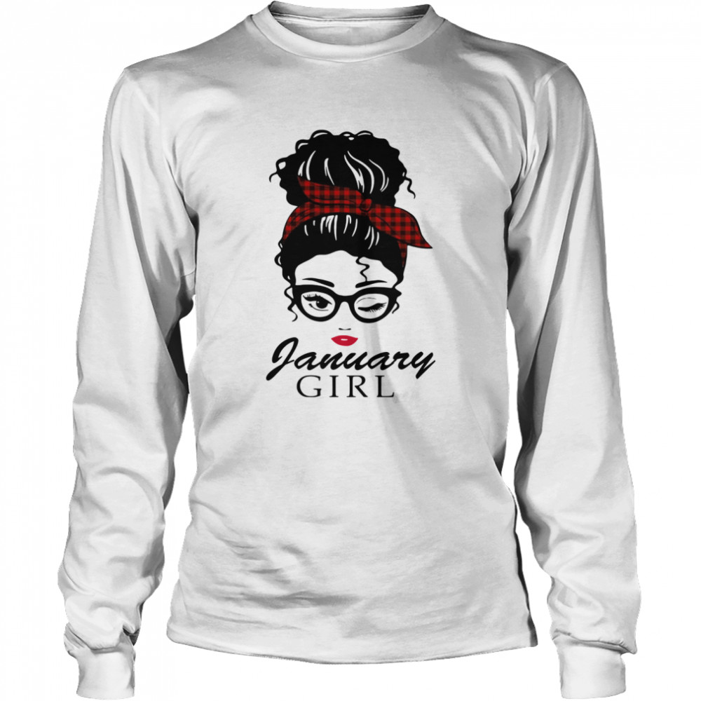 January girl 2021  Long Sleeved T-shirt