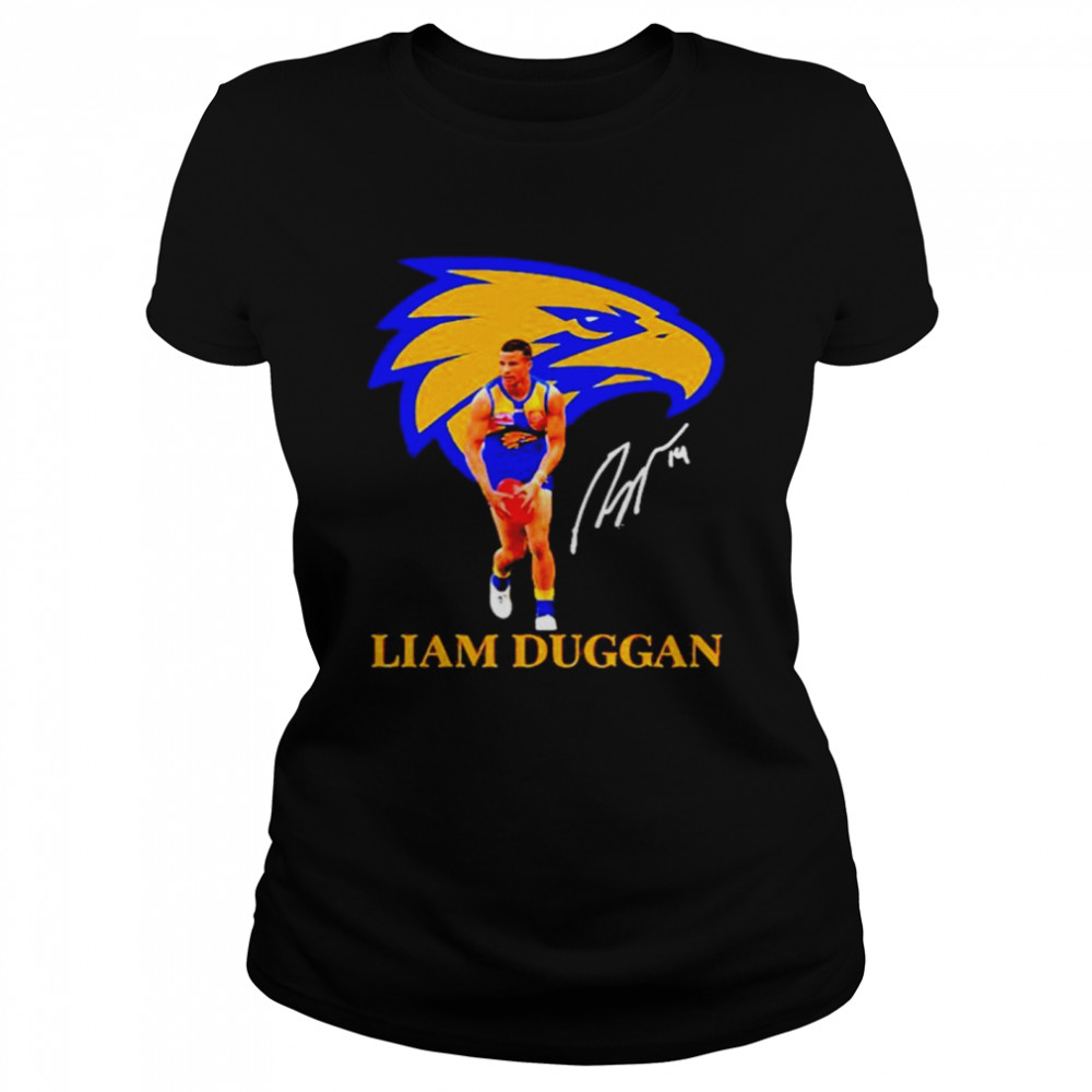 Liam Duggan Player Of Team Philadelphia Eagles Football Signature Classic Women's T-shirt