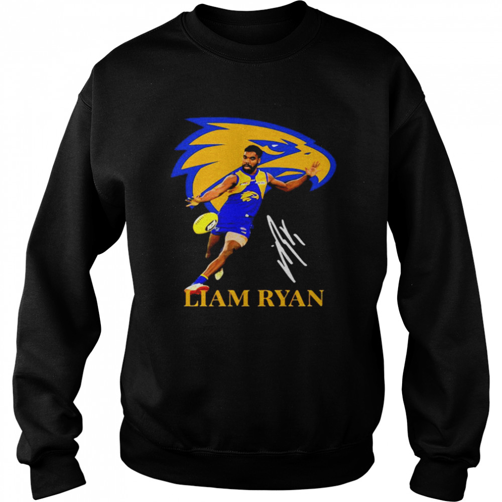 Liam Ryan Player Of Team Philadelphia Eagles Football Signature  Unisex Sweatshirt