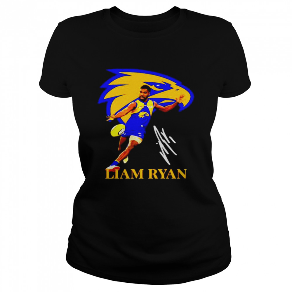 Liam ryan player of team philadelphia eagles football signature Classic Women's T-shirt