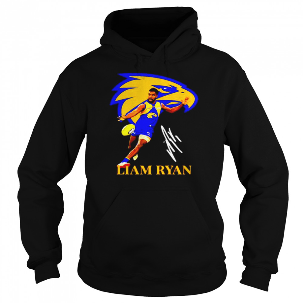 Liam ryan player of team philadelphia eagles football signature Unisex Hoodie