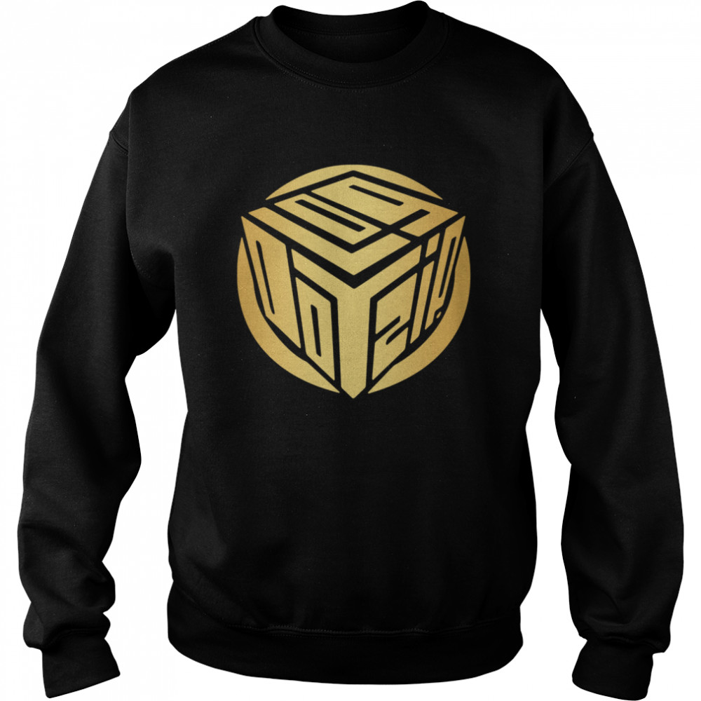 Logdotzip Merch Gold Foil  Unisex Sweatshirt