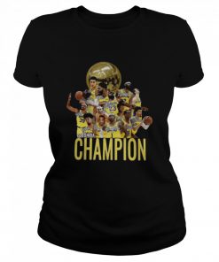 Los Angeles Lakers Champion 2020 NBA Signatures  Classic Women's T-shirt