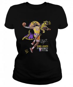 Los Angeles Lakers King James all star 2019 signature  Classic Women's T-shirt