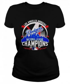 Los angeles dodgers dodgers national league champions 2020  Classic Women's T-shirt