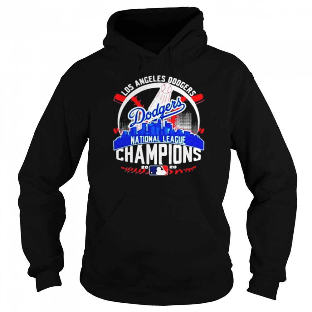 Los angeles dodgers dodgers national league champions 2020  Unisex Hoodie