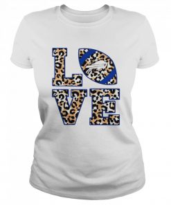 Love Buffalo Bills Football Leopard  Classic Women's T-shirt