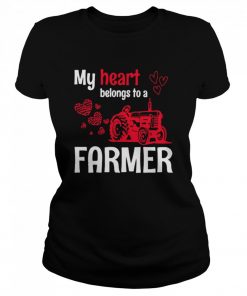 My Heart Belongs To A Farmer  Classic Women's T-shirt