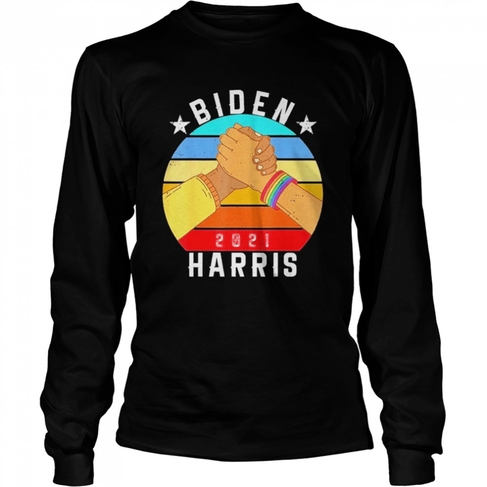 President 46TH Biden And Harris Vintage 2021  Long Sleeved T-shirt