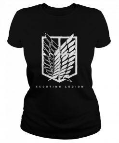 Scouting legion attack on titan scouting legion cosplay shingekI no kyojin casual  Classic Women's T-shirt