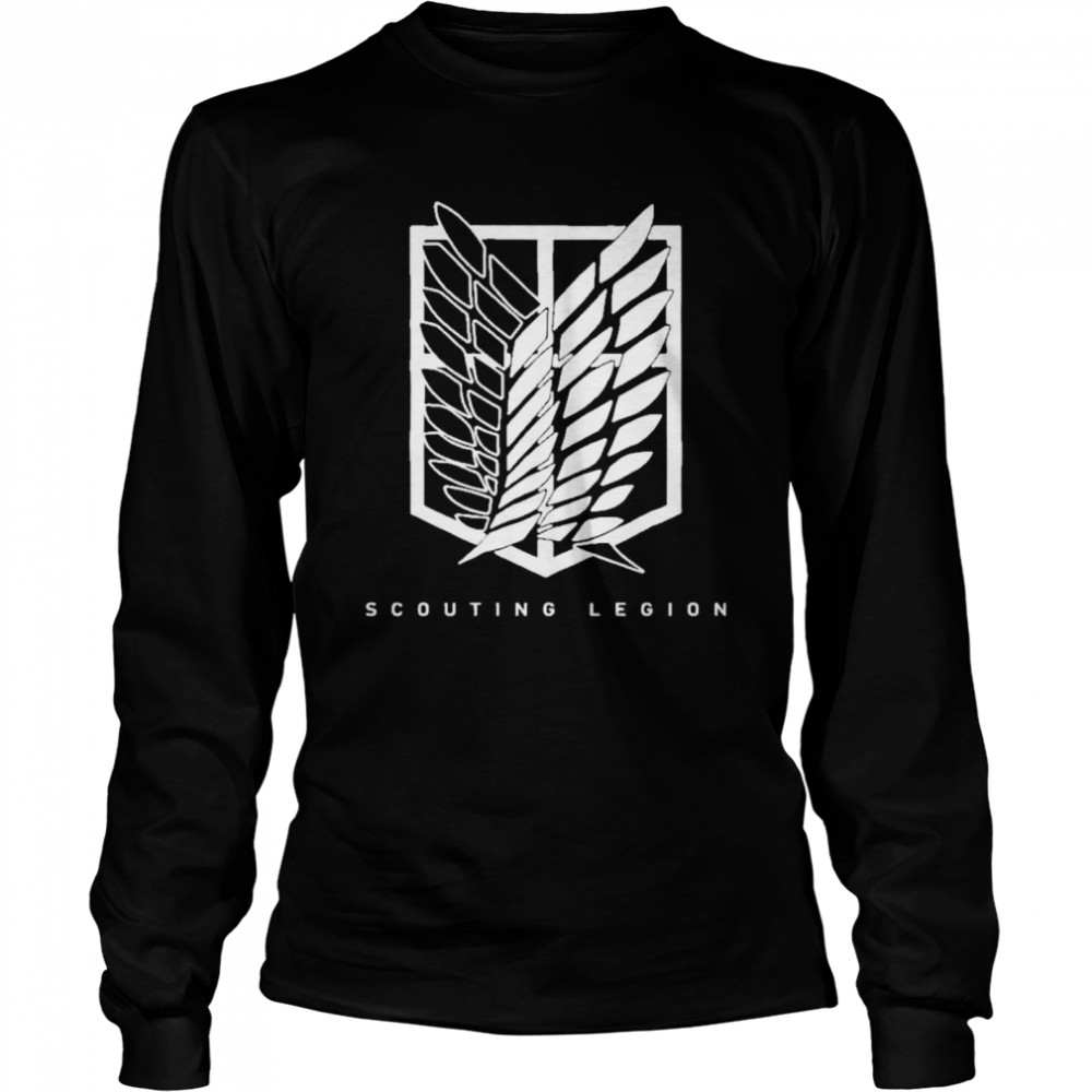 Scouting legion attack on titan scouting legion cosplay shingekI no kyojin casual  Long Sleeved T-shirt