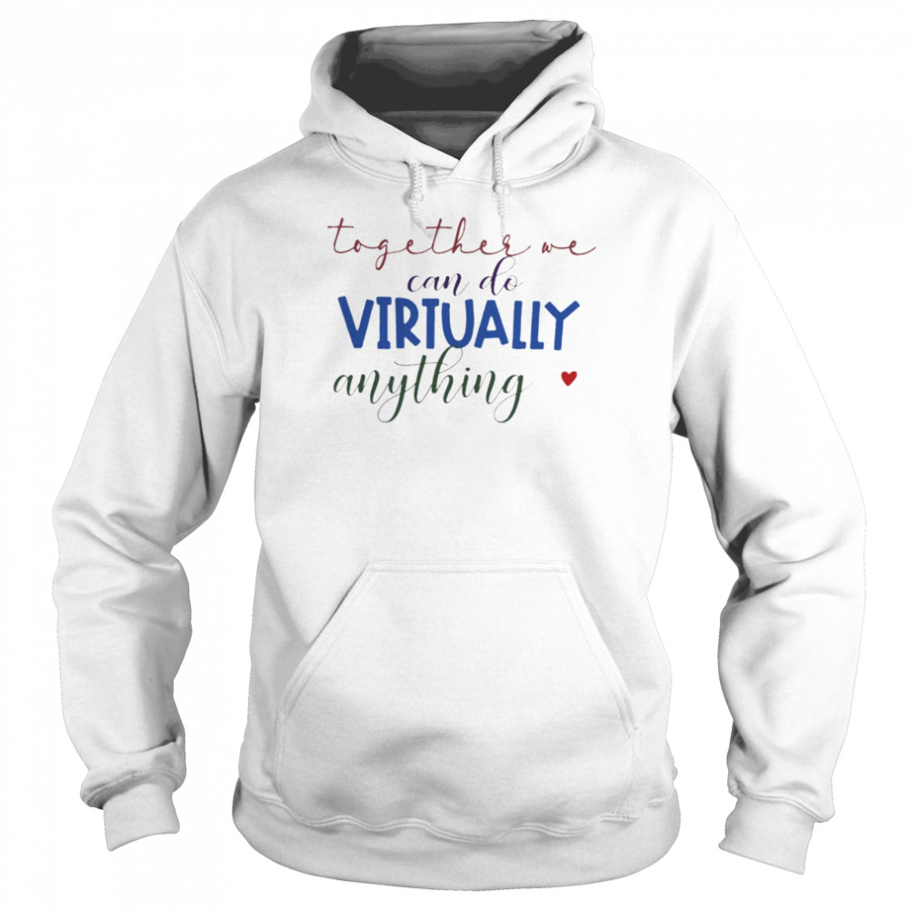 Teacher can do Virtually anything Unisex Hoodie