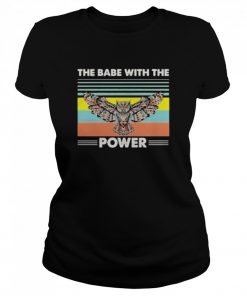 The Babe With The Power Owl  Classic Women's T-shirt