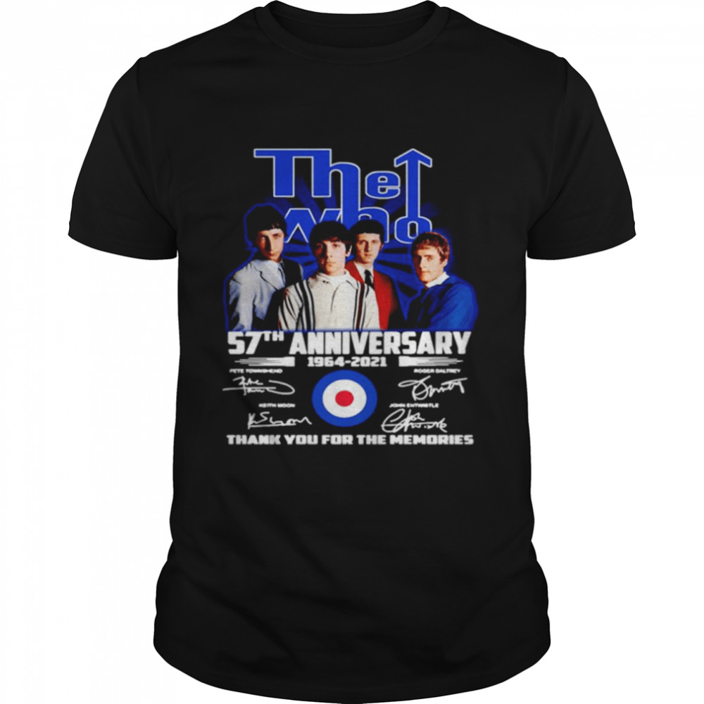 The Who 57th Anniversary shirt