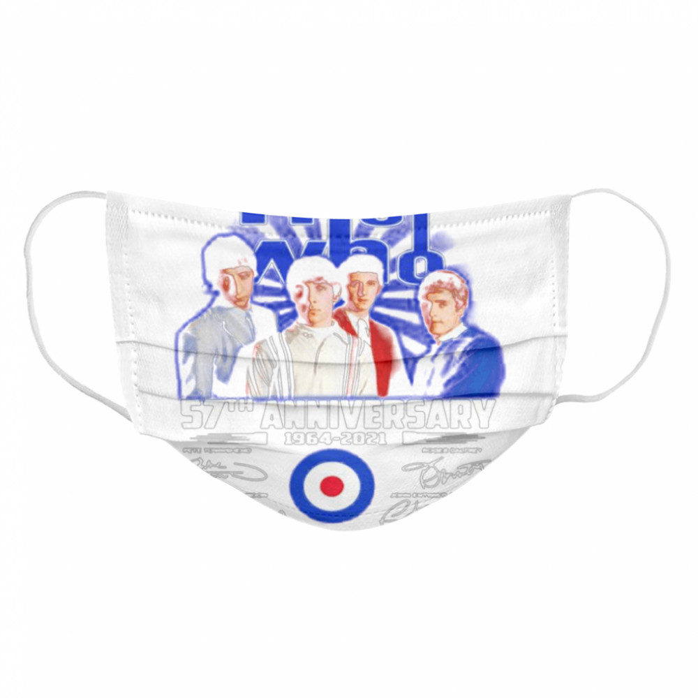 The Who 57th Anniversary Cloth Face Mask