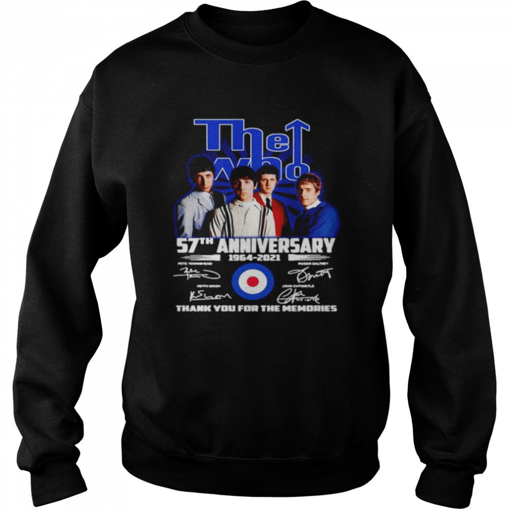 The Who 57th Anniversary Unisex Sweatshirt