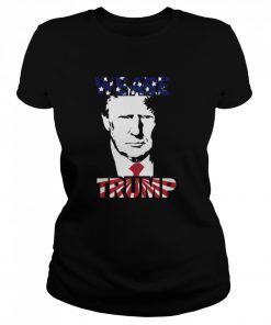 WE ARE TRUMP Best president in USA American Flag  Classic Women's T-shirt