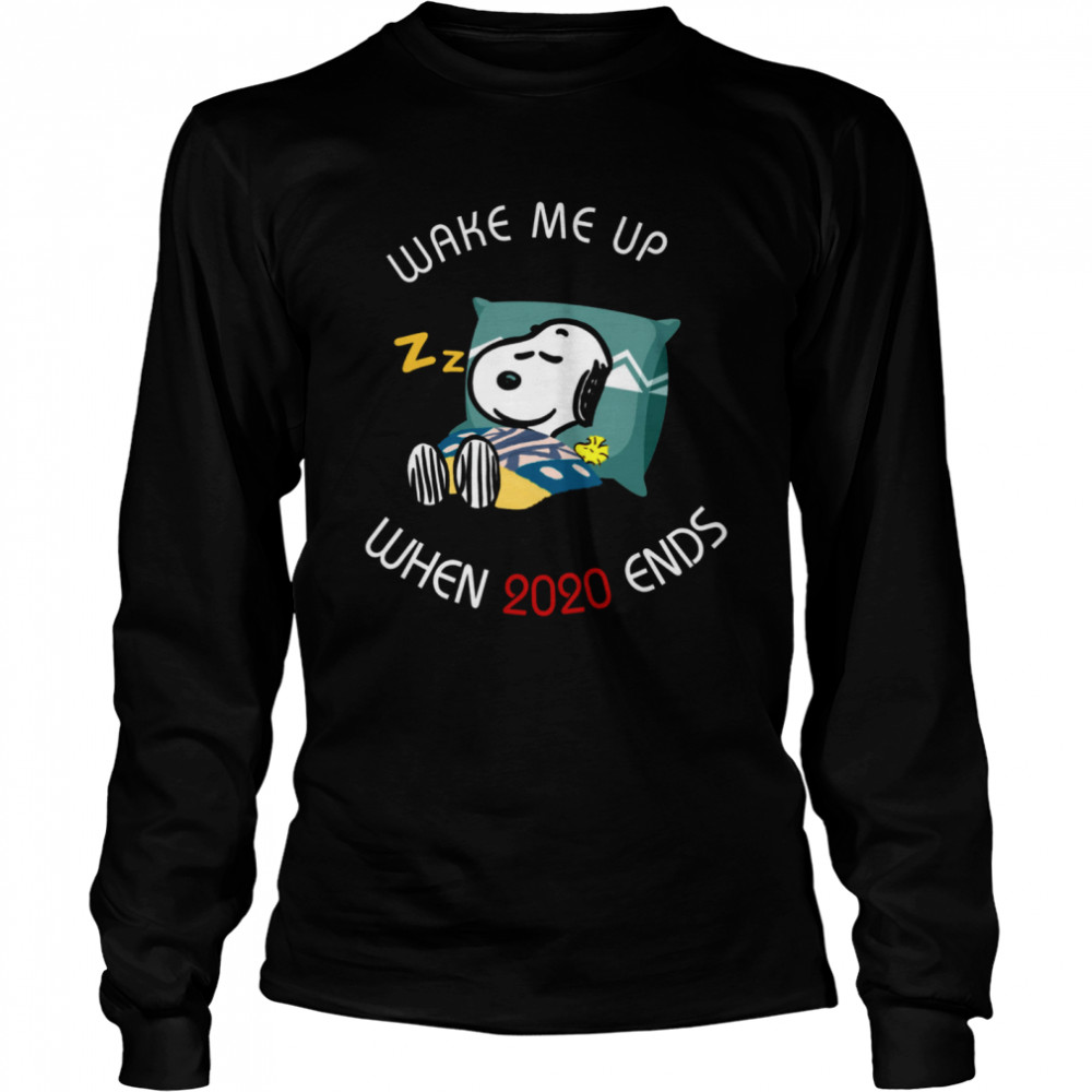 Wake Me Up When 2020 Ends Long Sleeved T-shirt