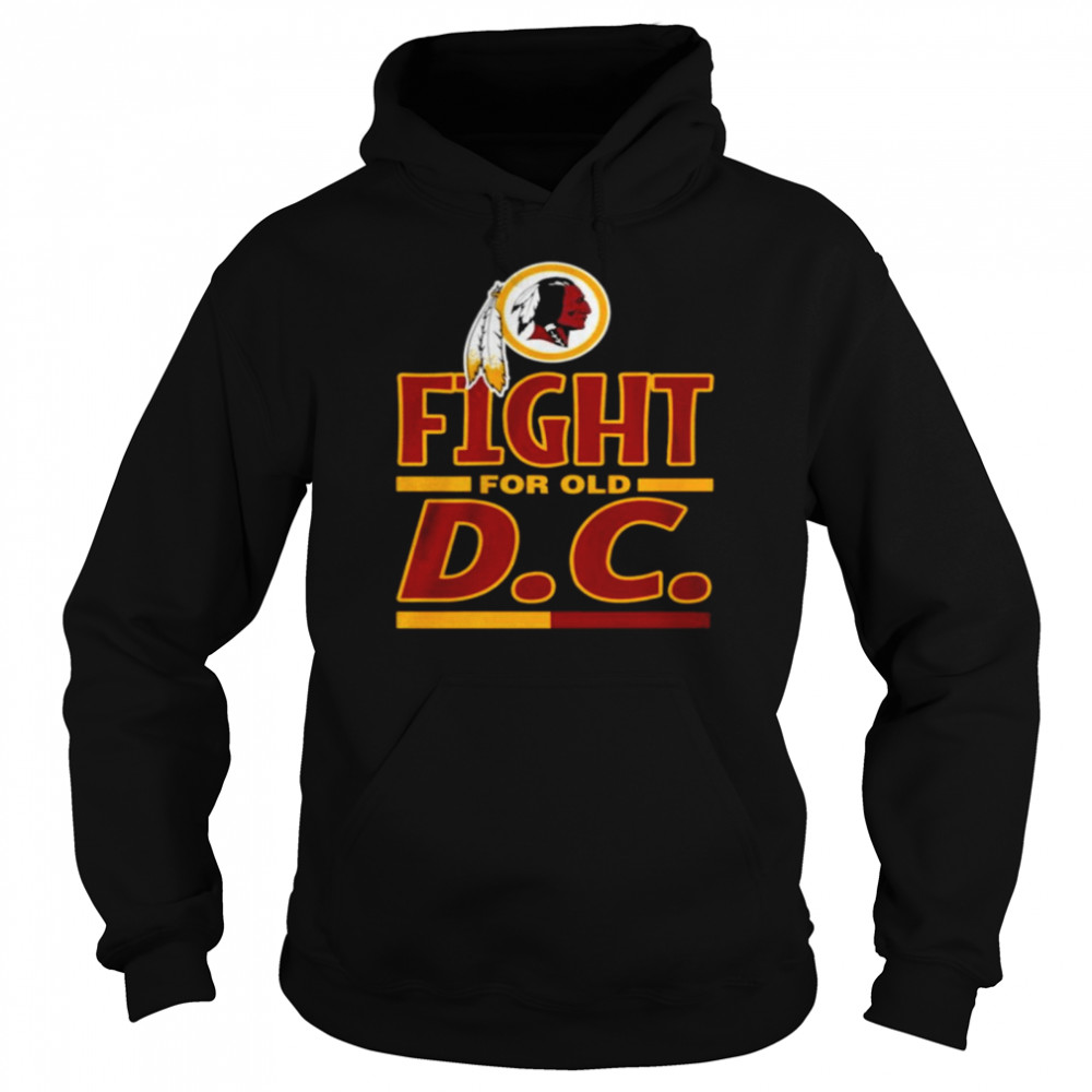 Washington Redskins Fight for old DC Unisex Hoodie