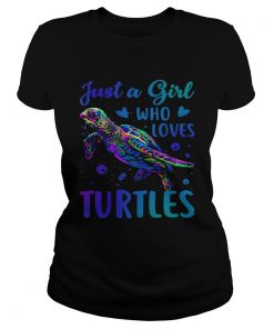 Just a girl who loves turtles  Classic Ladies