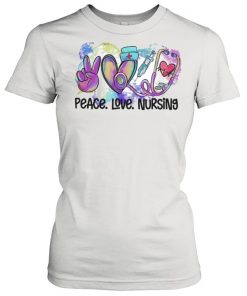 Peace love nursing  Classic Women's T-shirt