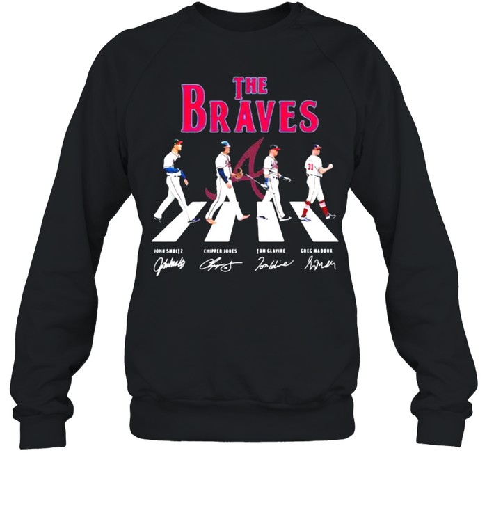 The braves abbey road signature  Unisex Sweatshirt