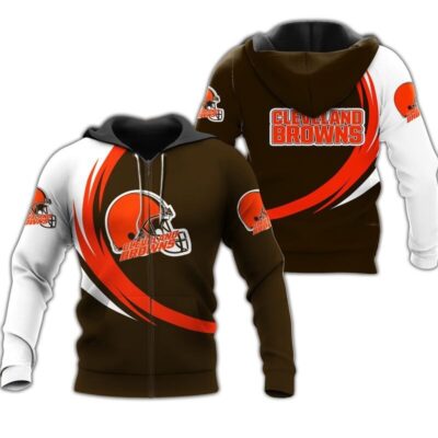 Cleveland Browns Hoodie curve graphic gift for men