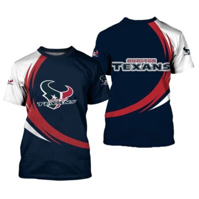 Houston Texans T-shirt curve Style