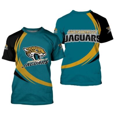 Jacksonville Jaguars T-shirt curve Style