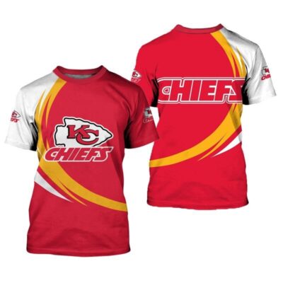 Kansas City Chiefs T-shirt curve Style